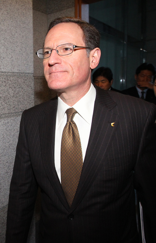 KEB CEO Larry Klane (Yonhap News)
래리 클레인(Larry Klane