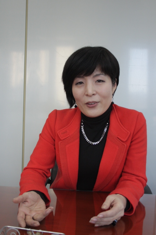 Park En-na, director general of the development cooperation bureau at the Ministry of Foreign Affairs and Trade.
(Kim Yoon-mi/The Korea Herald)