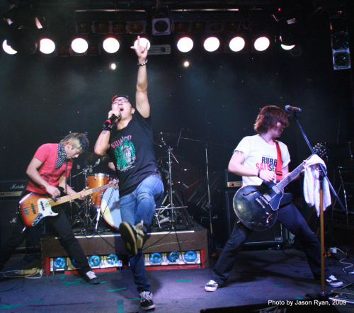 Sharing page picture
A band performs at a previous Rubber Soul event in Seoul.  Jason Ryan