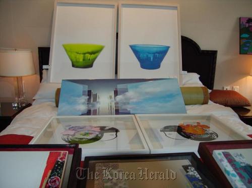 A view of “Seoul Art Festival” held at Ritz Carlton Hotel in Seoul in July 22 to 24.  Seoul Art Festival