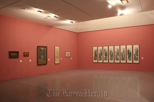 A view of the exhibition “Beautiful Encounter: Selected Gifts from the Collection” at the National Museum of Contemporary Art in Gwacheon, Gyeonggi Province.  MOCA