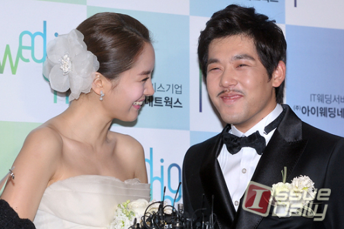 이용규, 야구선수(기아 타이거즈 외야수)/ 유하나, 탤런트, 영화배우/ ‘결혼’ 이용규-유하나, 오늘이 제일 행복해요~