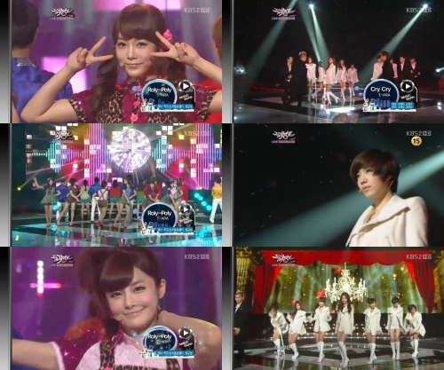 티아라(T-ara), 가수(보람, 지연, 효민, 은정, 큐리, 소연, 화영)/ ‘뮤뱅’ 티아라, 깜찍+카리스마 ‘반전 매력’ 발산