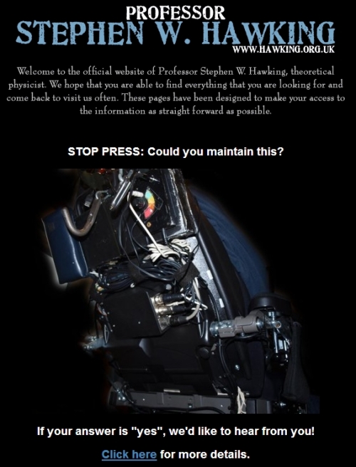 스티븐 호킹(Stephen Hawking
