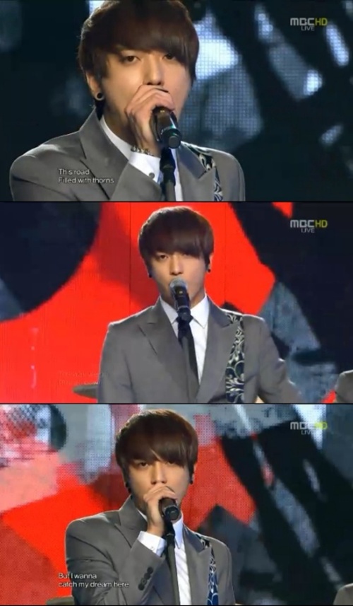 씨엔블루(CNBLUE), 가수(정용화, 이정신, 이종현, 강민혁)/[2011 MBC가요대제전]씨엔블루, 탁월한 가창력 완벽한 무대 선사