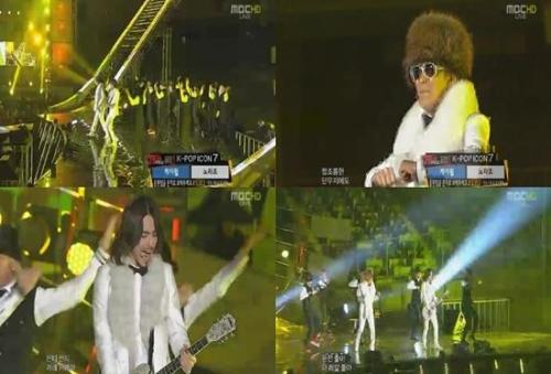 연말시상식/ [MBC가요대제전]노라조, 코믹+재치 가득 새해 무대 선사