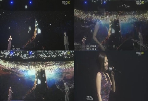 연말시상식 / [MBC가요대제전]박정현, 정성호와 함께 ‘사랑보다 깊은 상처’ 열창 ‘폭소’