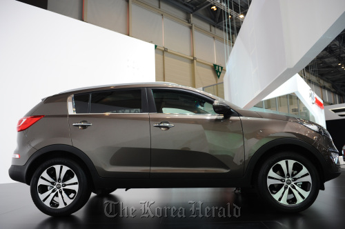 Kia’s Sportage. Bloomberg