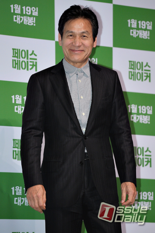 안성기, 영화배우/영화/페이스 메이커(김명민, 안성기, 고아라)/안성기, 온화한 미소~