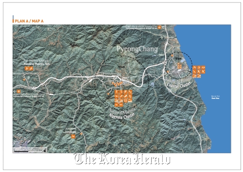 PyeongChang’s game-plan map