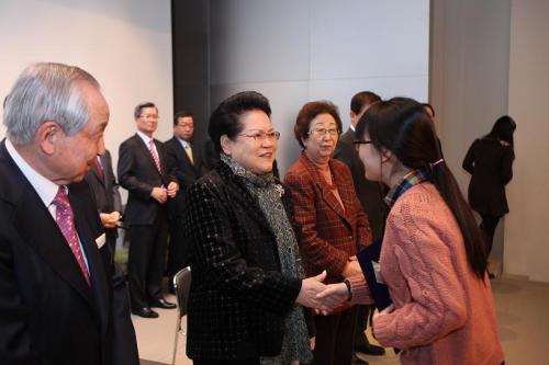 이인희, 한솔 (고문)/ (동정)삼성가 맏딸 이인희 한솔그룹 고문 장학금 수여식 참석
