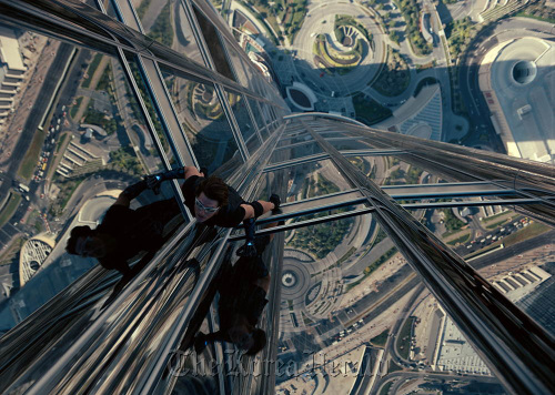 Tom Cruise plays Ethan Hunt in “Mission: Impossible ― Ghost Protocol,” from Paramount Pictures and Skydance Productions.  MCT