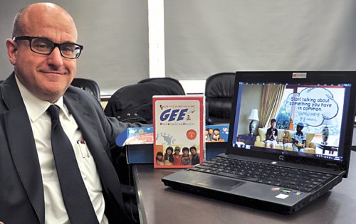 Simon Bureau (Yoav Cerralbo/The Korea Herald)