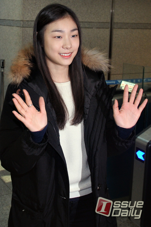김연아, 피겨스케이팅 선수(올댓스포츠)/<포토뉴스> 김연아, 오스트리아 잘 다녀올게요~