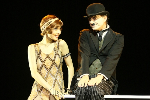 A scene from Masayuki Suo’s documentary “Dancing Chaplin” Movie Collage