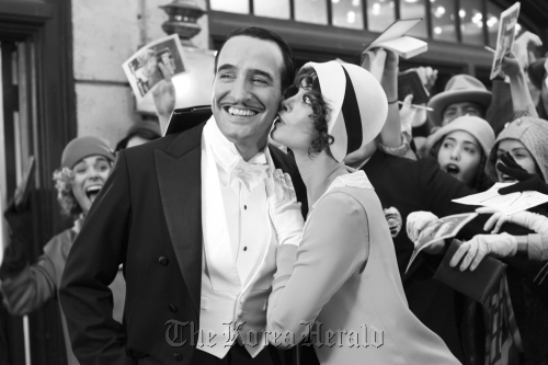 A scene from French director Michel Hazanavicius’ “The Artist” Movie Collage