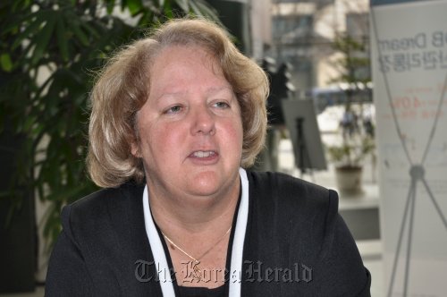 Tami Overby, vice president of the U.S. Chamber of Commerce.
Yoav Cerralbo/The Korea Herald