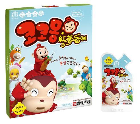 일양약품 코코몽홍삼동이 파우치 / (특집)일양약품 ‘코코몽 홍삼동이’ 어린이 전용 홍삼제품