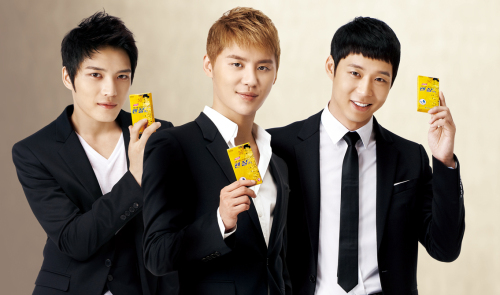 JYJ, 가수(재중, 유천, 준수)/ 종근당 CF 모델 JYJ / ‘펜잘큐 정’, 20~30대 여성을 위한 효과빠른 진통제