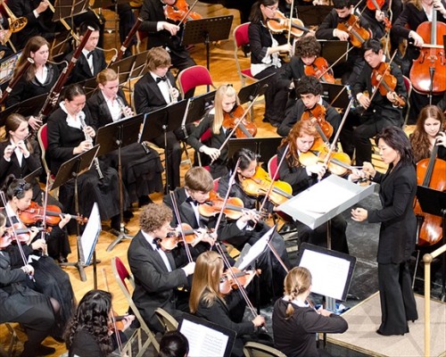 The Empire State Youth Orchestra performs at a previous concert. (ESYO)