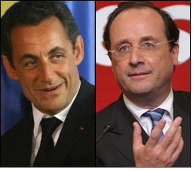 니콜라 사르코지(Nicolas Sarkozy), 프랑스 대통령/프랑수아 올랑드(Francois Hollande), 프랑스 코레즈 제1선거구 (부대표)/사르코지-올랑드 ‘2파전’