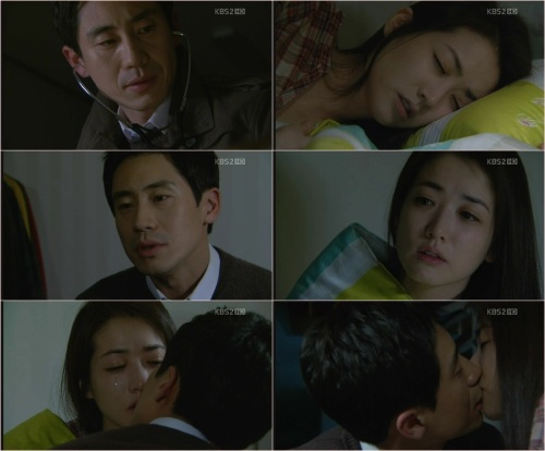 드라마/KBS 브레인/ ‘브레인’ 신하균, 최정원 향한 간호+노래+키스 ‘3단콤보’
