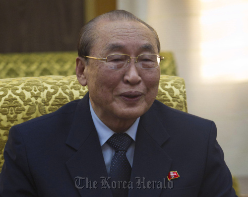 Yang Hyong-sop, vice president of North Korea’s Supreme People’s Assembly
AP-Yonhap News