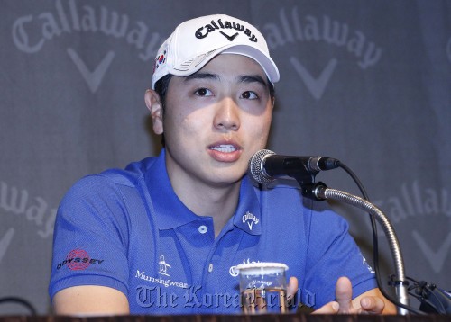 PGA Tour rookie Bae Sang-moon. Yonhap News
PGA Tour rookie Bae Sang-moon. Yonhap News