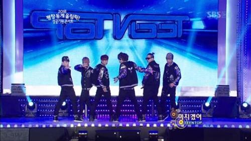 틴탑(TEEN TOP), 가수(C.A.P, 니엘, Ricky, L.Joe, 창조, 천지)/ ’평창성공 콘서트’ 틴탑, 이제는 성인들이야! 절도안무 ’최고’