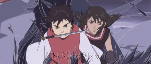 A scene from this year’s opener “Legend of the Millennium Dragon” CJ CGV