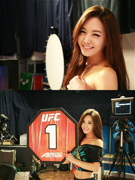 강예빈(강정미), 탤런트/ 강예빈, ‘유상무 알바녀’에서 ‘UFC 여신’으로 신분상승