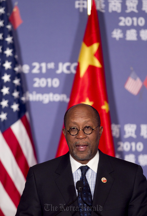 U.S. Trade Representative Ron Kirk. Bloomberg