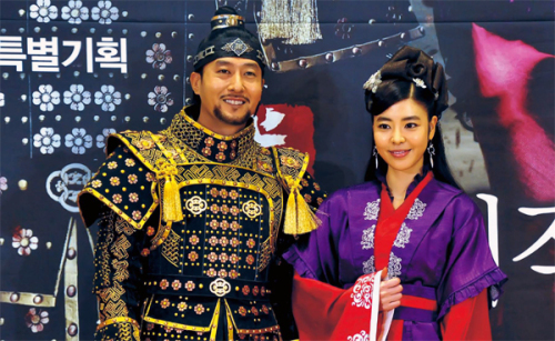 김주혁, 영화배우/김규리(김민선), 탤런트, 영화배우/  <포토뉴스> ‘무신’ 많이 기대해주세요