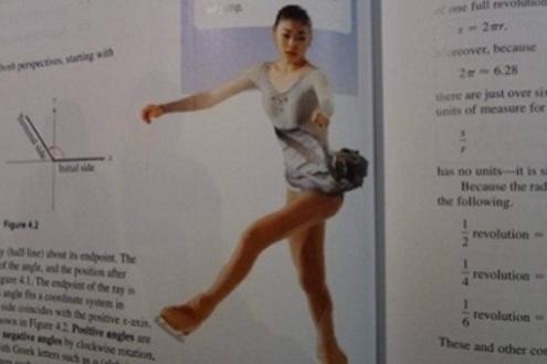 김연아, 피겨스케이팅 선수(올댓스포츠)/ 피겨퀸 김연아, 미국 수학 교과서에 등장…왜?