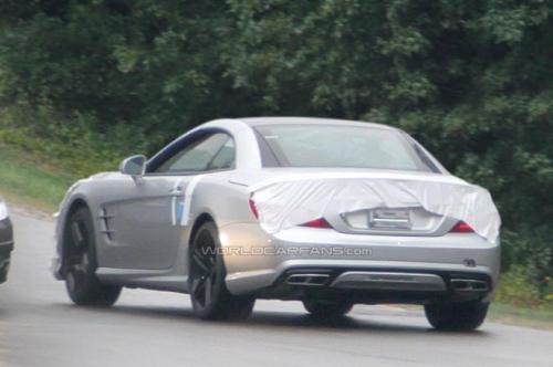 ‘이건희 회장 애마’ 벤츠 SL63 AMG 2013년형 스파이샷 포착