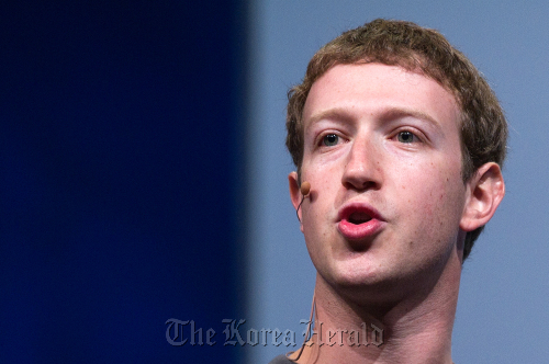 Facebook CEO Mark Zuckerberg. Bloomberg