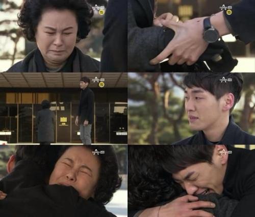 드라마/채널A 총각네 야채가게/ ‘총각네 야채가게’ 박원숙-김영광, 뜨거운 모자의 정 나누며 ’눈물’