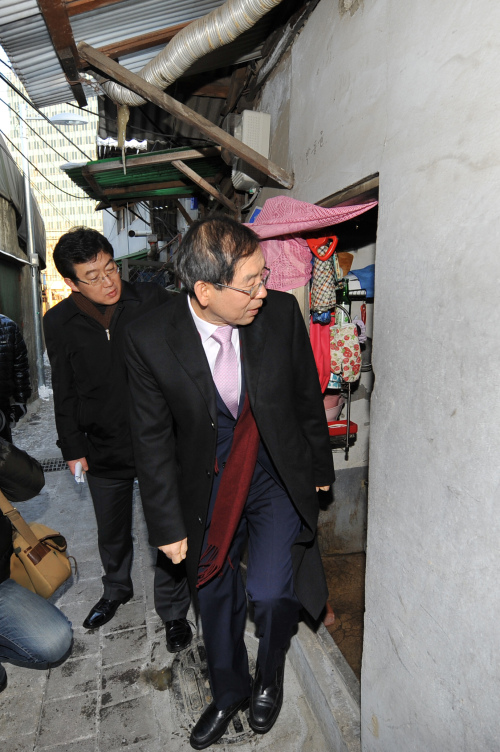 박원순, 서울특별시 (시장)/박원순, 취임 첫날과 100일 찾은 곳은?