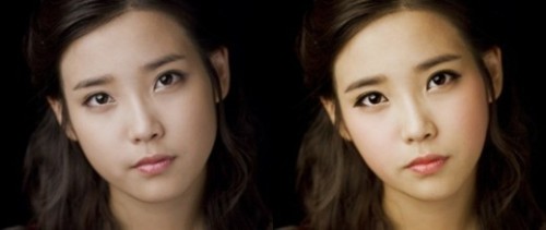 아이유(김지은), 가수/아이유 가상 화장 사진 ‘화제’…“지금이랑 똑같네”