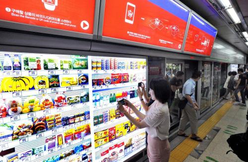 homeplus smart virtual store 2 / 홈플러스 가상 스토어 23개점으로 늘어나