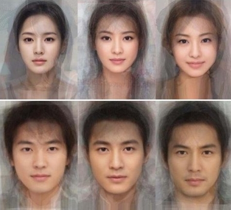 한중일 연예인 평균 얼굴 ‘관심 집중’