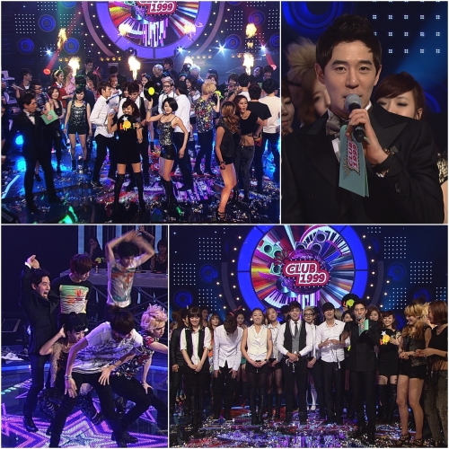 음악/MBC MUSIC 클럽 나이틴 나인티 나인/‘클럽 나.나.나’, 이특-이동욱-토니안 ★들의 축하 속 ‘화려한 오픈’