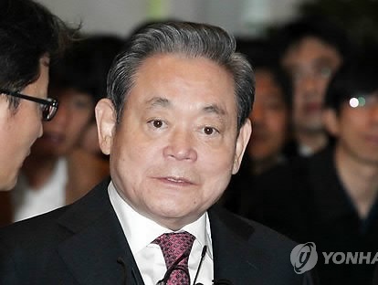 이건희, 삼성전자 (회장)/Samsung Group dogged by fresh dispute over inheritance/(연합)