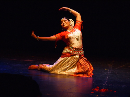 Indian dancer Kavita Dwibedi performs in Korea. (Indian Embassy)