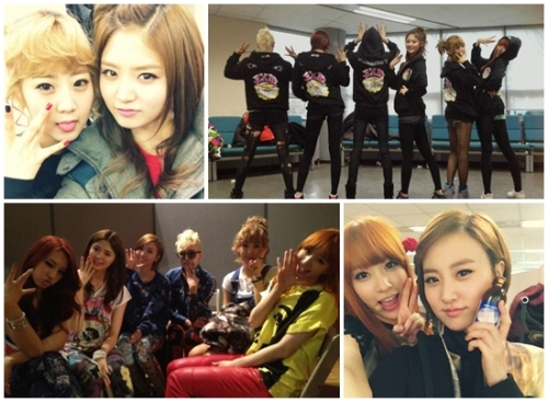엑시드(EXID), 가수(유지, 다미, LE, 정화, 해령, 하니)/ 이엑스아이디, 대기실 비하인드 컷 공개 ‘깜찍+발랄’