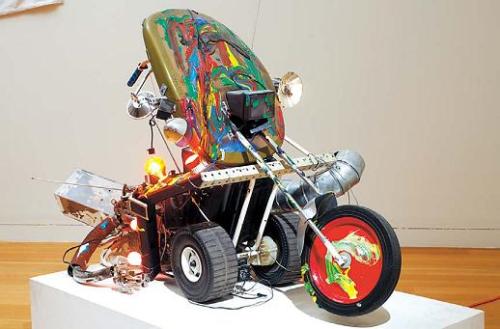 “Easy Rider” by Paik Nam-june (Opera Gallery Seoul)