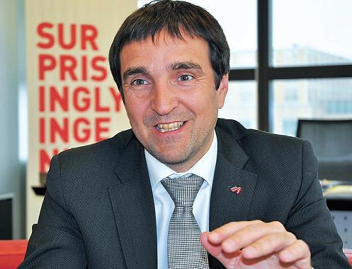 Advantage Austria commercial counsellor Michael Otter (Yoav Cerralbo/The Korea Herald)