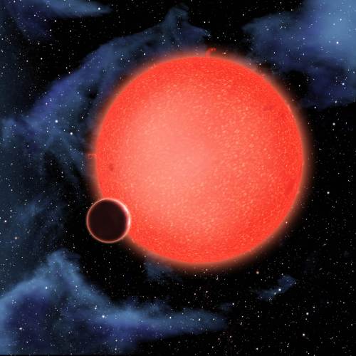 Artist’s rendition of GJ1214b (AFP-Yonhap News)