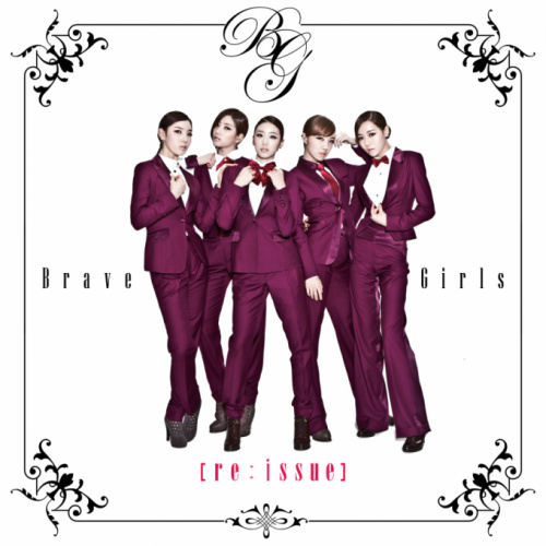 브레이브 걸스(Brave Girls), 가수(은영, 혜란, 예진, 서아, 유진)/브레이브걸스_앨범_커버 / 브브걸, 새 앨범 ‘리-이슈’ 베일벗었다..음악적 변화 ‘눈길’