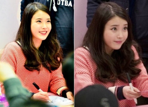 아이유(김지은), 가수/귀여운 아이유가 애교 표정을 지으면?